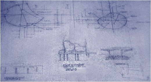 Peter Pan Scenic Design Blueprint: Neverland Ovals