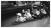 Black & White Photography - Thai School Bus