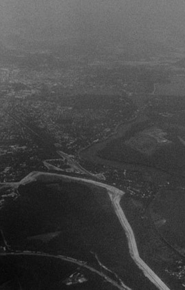 Black & White Photography - Berlin Wall Scars the German Landscape