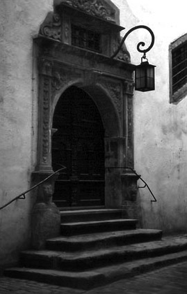 Black & White Photography - Rothenburg Door to the Past