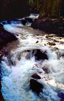 Color Photography - Norwegian Waterfall