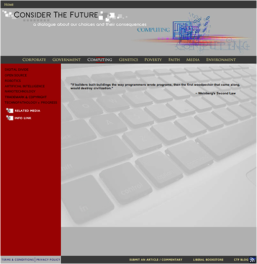 Web Design - Consider The Future