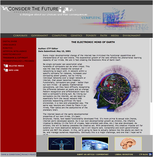 Web Design - Consider The Future